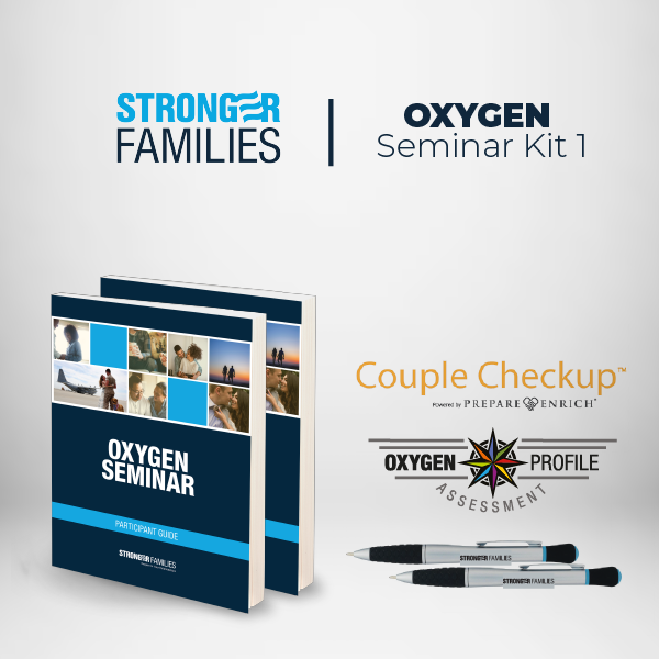 OXYGEN Seminar Kit #1 (Participant Guides, Assessments, Couple Checkup, Pens)